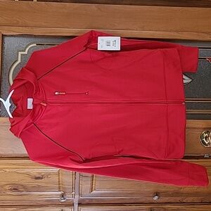 Danskin Now size M(8-10) red jacket